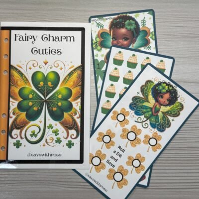 March Fairy charm set