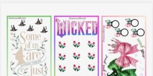 Pink & Green Wickedly fun minis savings challenge preview image