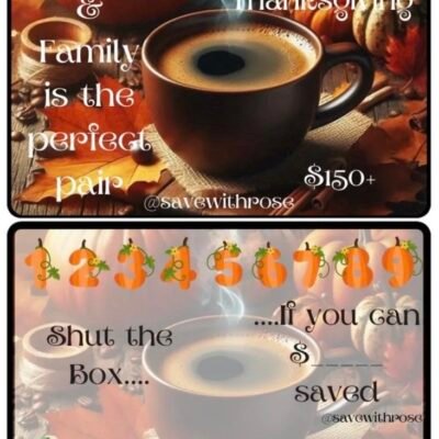 Thanksgiving Coffee set