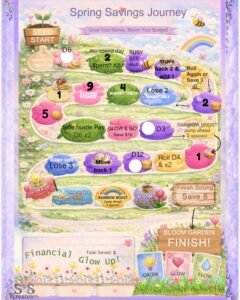 Spring Savings Journey savings challenge preview image