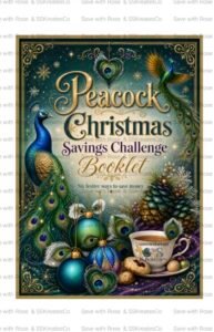 Peacock Christmas- high savings challenge preview image