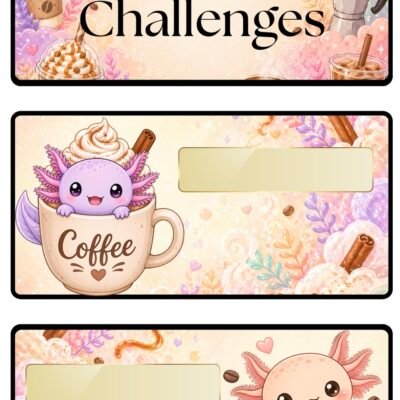Coffee axolotl inserts