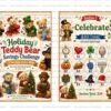 Teddy bear holidays set